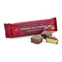 Pistachio Cherry Squares - Milk Chocolate