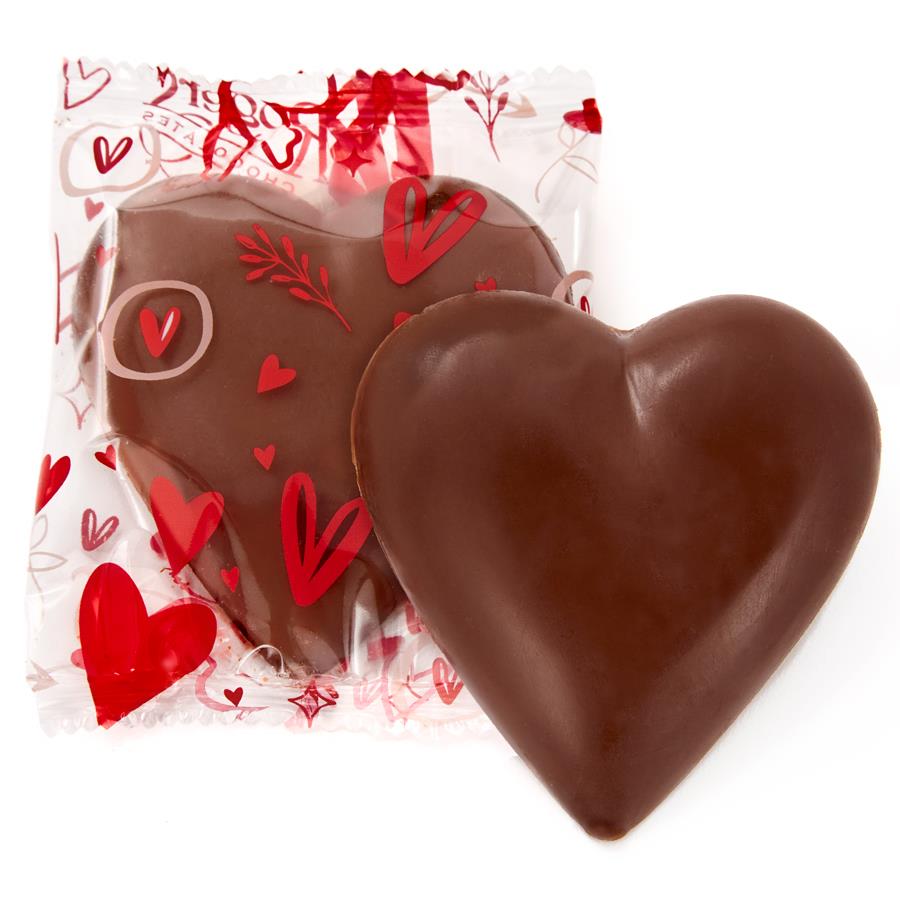 Solid Heart - Milk Chocolate